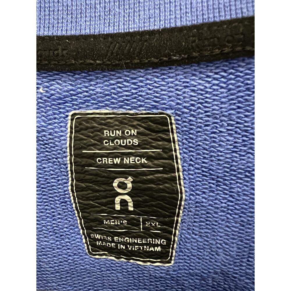 On Running Blue Sweatshirt - Picture 2 of 15